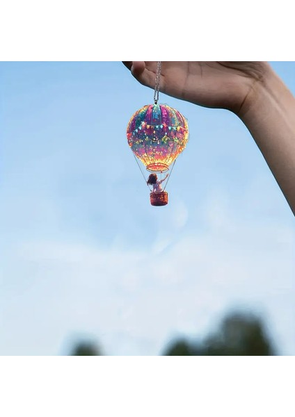 2d Akrilik Düz Rüya Sıcak Hava Balonu Anahtarlık fırsatları