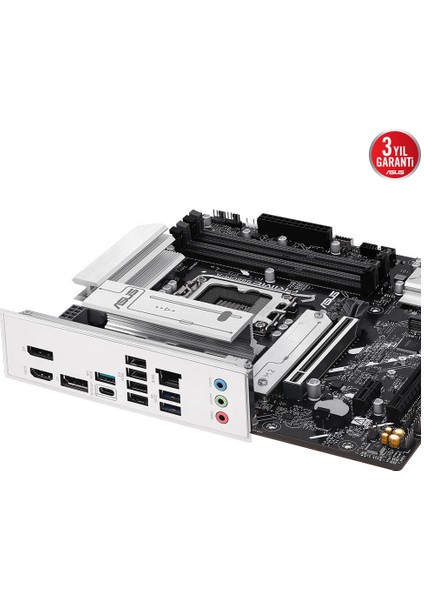 Prıme B860M-A-CSM Intel B860 LGA1851 Ddr5 8666 2xdp HDMI Çift M2 Usb3.2 Gen 2x2 Aura Rgb 2.5gbit Lan Matx 7+1+1 Güç Aşamaları, 1xgen5 M.2, Ready For Advanced Aı Pc