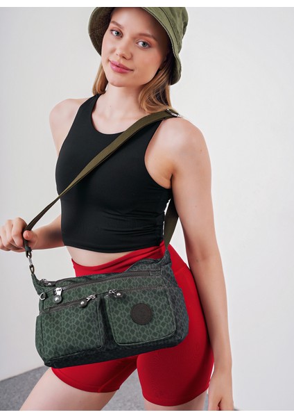 Yeşil Kadın Çapraz Çanta 05BHPC6004-KP Y