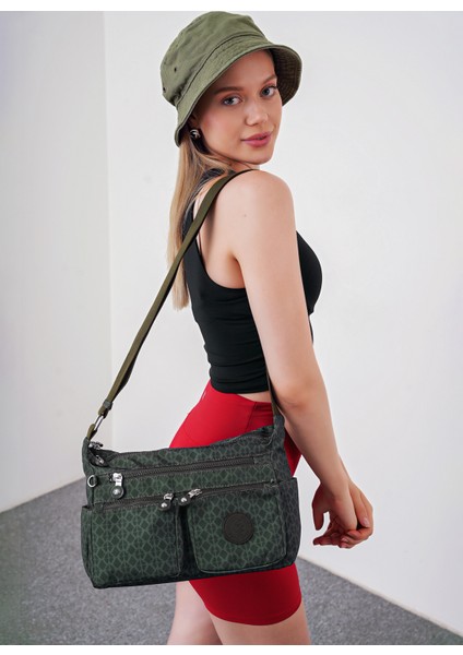 Yeşil Kadın Çapraz Çanta 05BHPC6004-KP Y indirimleri