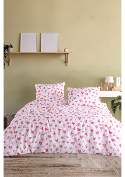 Love %100 Pamuk Çift Kişilik Nevresim Seti modelleri