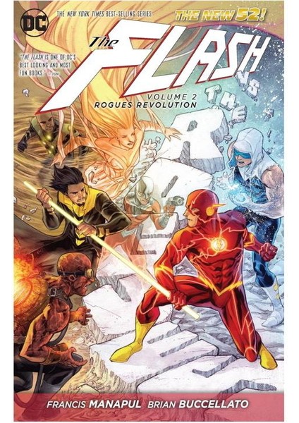 The Flash Vol 02 Rogues Revolution The New 52 Hard Cover Ingilizce Çizgi Roman