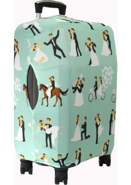 122 Bride 1 Valiz / Bavul Kılıfı - 122 Bride 1