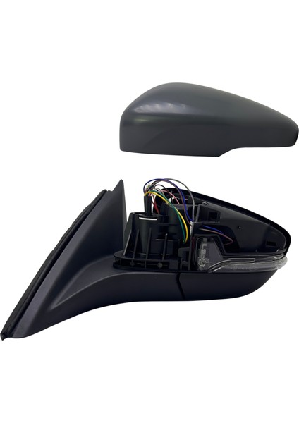 Dış Dikiz Aynası Ford Focus 2018-> Elektrikli, Isıtmalı, Sinyalli, Alt Aydınlatmalı, Otomatik Katlanır, Astarlı Kapak, 10 Pin