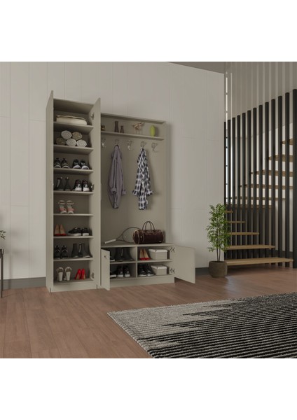 Vestiyer ve Portmanto V-01 150 cm