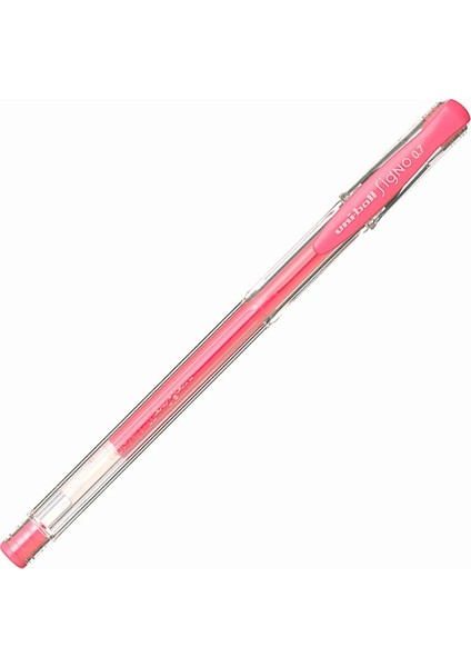 UM-100 Signo Fine Jel Kalem 0.7 Floresan Pembe