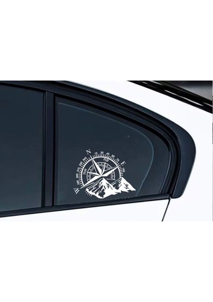 Pusula Dağ 4x4 Off Road Sticker Araba Oto Motosiklet Karavan Etiket 02112 fırsatları