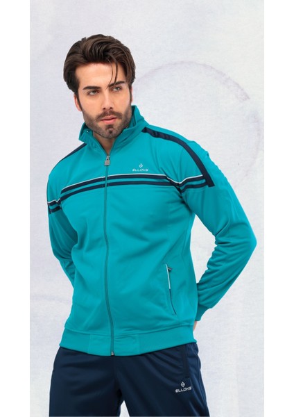 Erkek Zümrüt Şeritli Rashell Eşofman Takım modelleri