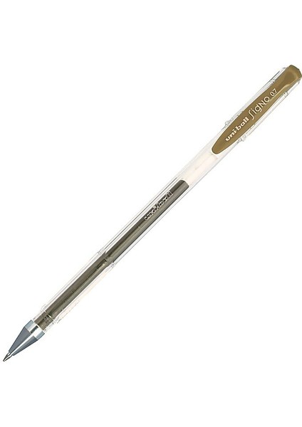 UM-100 Signo Fine Jel Kalem 0.7 Altın