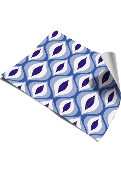 Mavi Merdiven Sticker Kendinden Yapışkanlı Folyo Kaplama 5 Adet (18 cm x 120 cm ) fiyatları