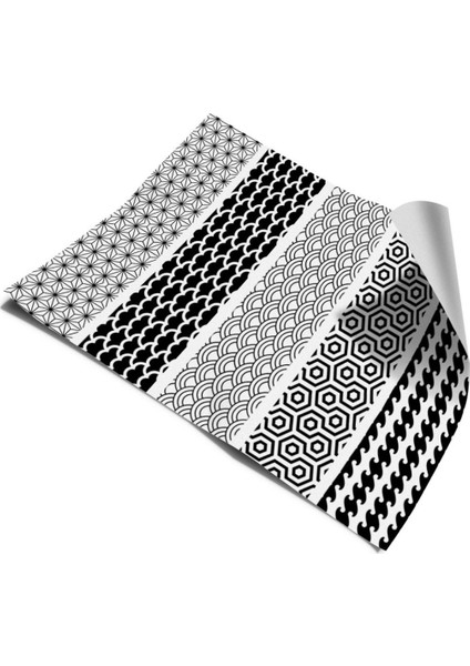 Merdiven Sticker Kendinden Yapışkanlı Folyo Kaplama 5 Adet (18 cm x 120 cm )