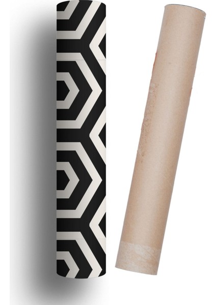 Merdiven Sticker Kendinden Yapışkanlı Folyo Kaplama 5 Adet SIYAH-BEYAZ(18 cm x 120 cm ) modelleri