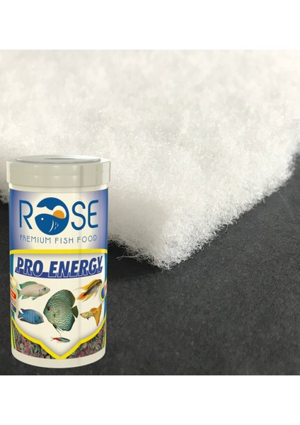 Pro Energy Mix Chips 100ml Kutu Balık Yemi, Soffice 80gr 34x180cm Akvaryum Elyafı
