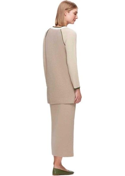 Kolları Renkli Selanik Tunik T25K-6007