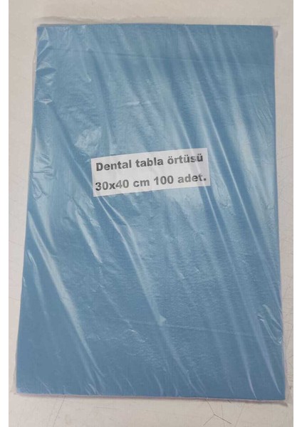 Dişçi Tabla Örtüsü Laminelisıvı Geçirmez 30X40 cm 100 Lük Paket