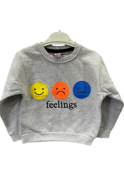 Baskılı Şardonlu Sweat Erkek Çocuk Sweatshirt