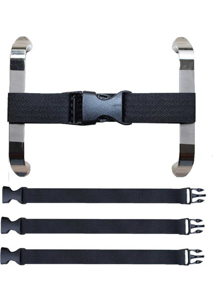 Çok Fonksiyonlu Kapı, Iki Kapılı Buzdolabı, Fırın ve Çocuk Kilidi Bebek Güvenlik Kilidi 3 Adet modelleri