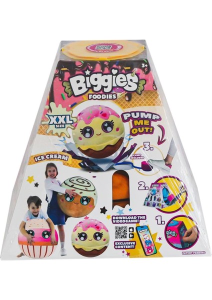 72608 Peluş Biggies Foodies Cinammon Roll Size Xxl