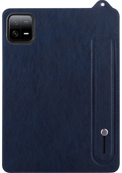 Xiaomi Pad 6/pad 6 Pro Kılıf El Kayışı Deri Tablet Kapağı-Mavi (Yurt Dışından) fırsatları