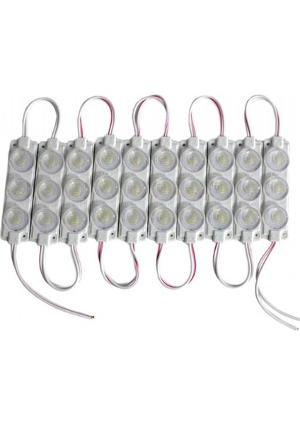 12V Camlı Soft Parmak Beyaz