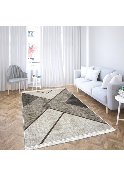 Yıkanabilir Süngerli Kaymaz Taban Dijital Baskılı Koridor Mutfak Hol Salon Desenli Halı Kesme Yolluk