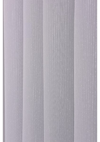 Tül Perde Düz V5 DS:14342 1x3 Sık Pile Kırık Beyaz indirimleri