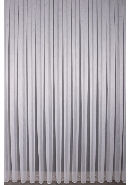 Tül Perde Düz V6 DS:14337 1x3 Sık Pile Kırık Beyaz fiyatları