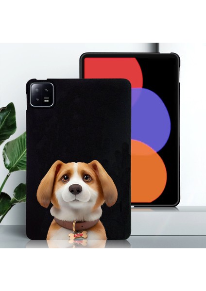 Xiaomi Pad 6 Pro / Pad 6 Kılıf Desen Baskı Ince Tpu Tablet Koruyucu Kapak-Harrier Beagle Için (Yurt Dışından)