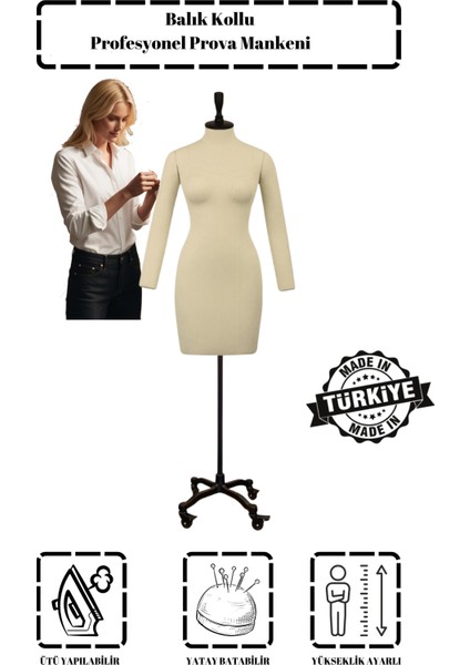 40 Beden Yüksek Kalite Döküm Ayak Fransız Profesyonel Prova Mankeni Terzi Mankeni