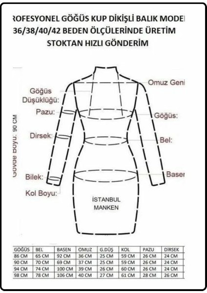 42 Beden Yüksek Kalite Döküm Ayak Fransız Profesyonel Prova Mankeni Terzi Mankeni