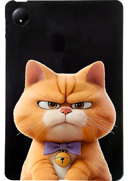 Xiaomi Redmi Pad Se 4g 8.7 Inç Kılıf Desen Baskı Ince Tpu Tablet Koruyucu Kapak-Garfield Kedi Için (Yurt Dışından)