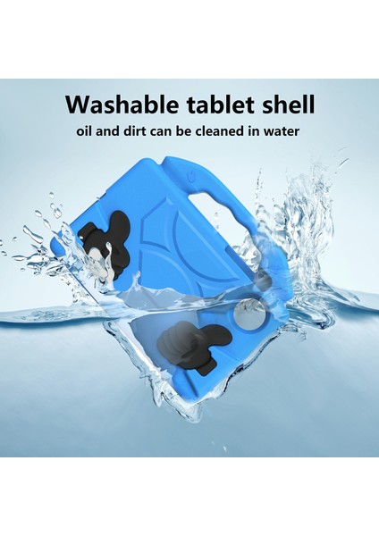Xiaomi Redmi Pad Se 4g 8.7 Inç Kılıf Için Başparmak Anti-Drop Eva Tablet Koruyucu Kapak-Mavi (Yurt Dışından)