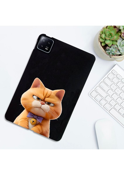 Xiaomi Pad 6 Pro / Pad 6 Kılıf Desen Baskı Ince Tpu Tablet Koruyucu Kapak-Corgi Için (Yurt Dışından)