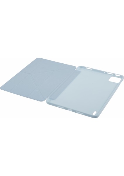 Xiaomi Pad 7 Pro / Pad 7 Kılıf Pu Deri+Silikon Origami Koruyucu Kapak-Bebek Mavisi (Yurt Dışından) fırsatları