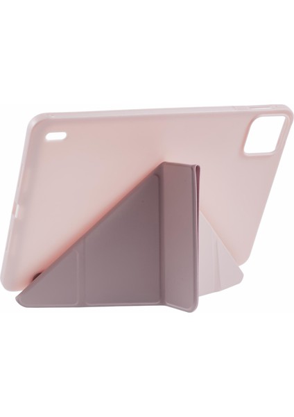 Xiaomi Pad 7 Pro / Pad 7 Kılıf Pu Deri+Silikon Origami Koruyucu Kapak-Pembe (Yurt Dışından) fiyatları