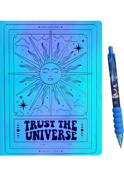 Trust The Universe Space Doodle Set - Defter ve Versatil Kalem
