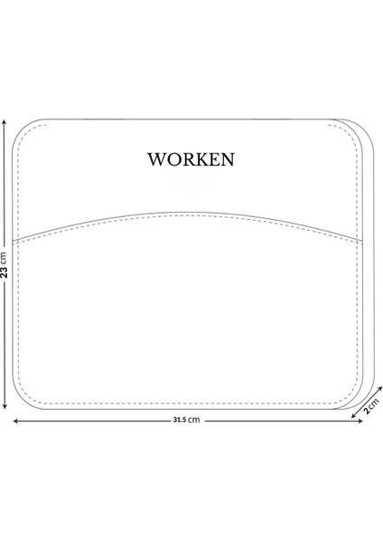 Tablet Kılıf Cement iPad, Galaxy, Lenovo, Huaweı 11-11,5 Inç 31,5X23X2 cm Vegan Deri Şal Gri fırsatları