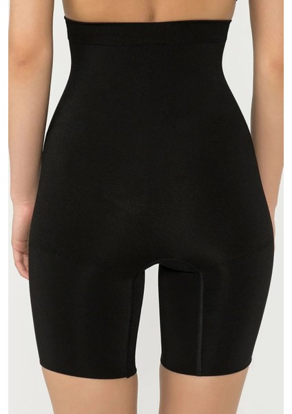 Kadın 2 Beden İncelten Toparlayıcı Siyah Renk Push Up Seamless Silikonlu Şort Korse fiyatları