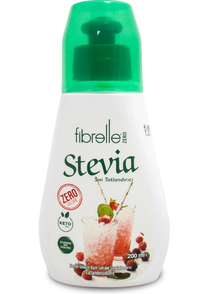 Stevia Sıvı Tatlandırıcı 200 ml ( Stevia Bazlı )