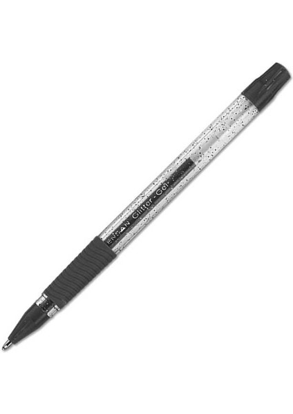 Jel Kalem Glitter 1 mm Siyah