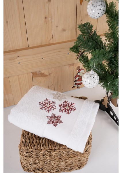 Pamuklu Ikili 50X90 cm Desenli Nakışlı El & Yüz Havlu Seti Baveno modelleri