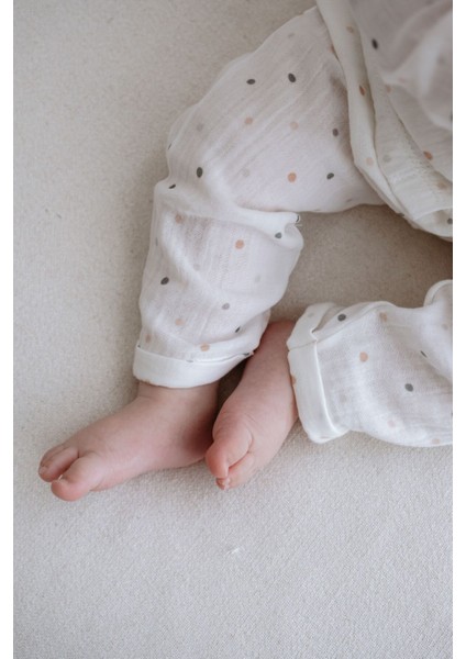 Müslin Pijama Takımı | Green Dots