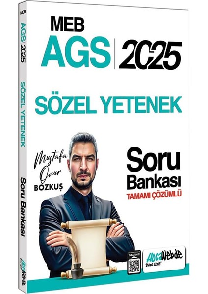 2025 Meb Ags Sözel Yetenek Tamamı Çözümlü Soru Bankası