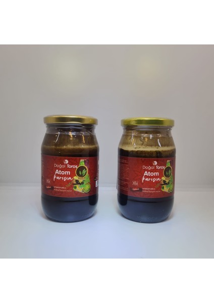 Doğal Toros Atom Macunu 400 Gram 2'li