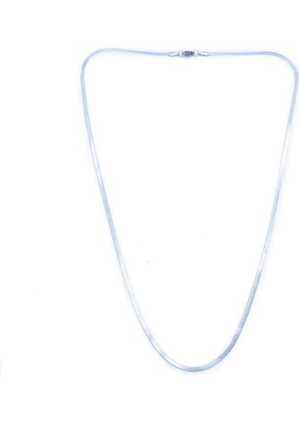 316L Çelik Yassı İtalyan Unisex 60 cm 3mm Zincir ZN-234 fırsatları