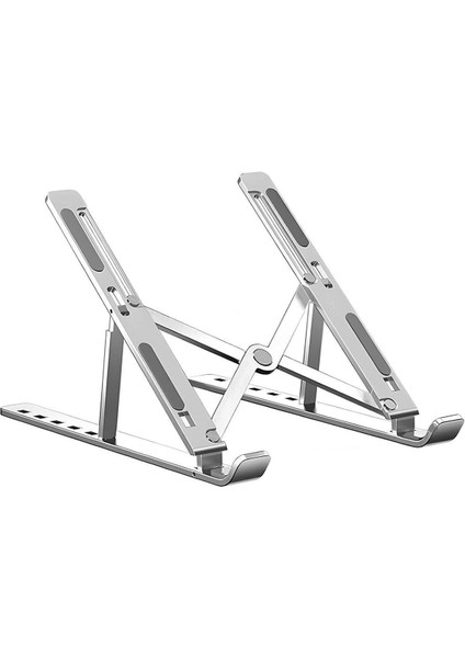 Telefon Notebook Laptop macbook Yükseltici Stand Ayarlanabilir Kaliteli Paslanmaz Aleminyum Alışım