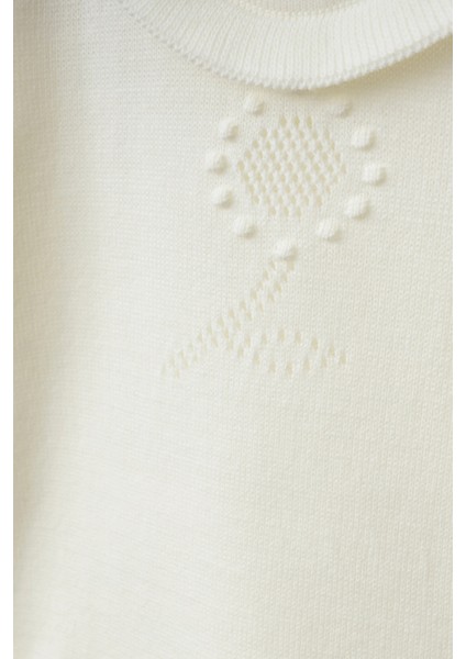 Triko Noktalı Kız Takım 4029