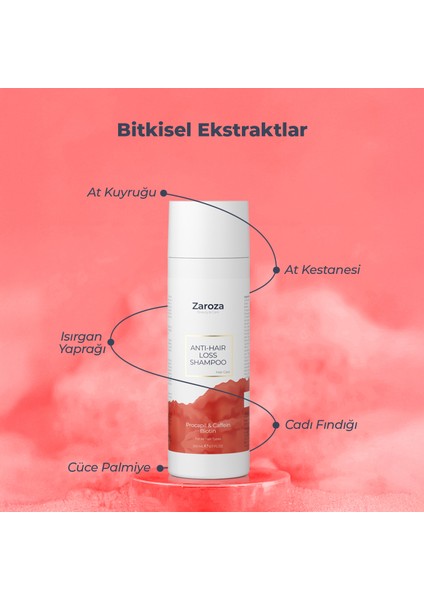 Saç Dökülmesine Karşı Procapil & Biotin & Kafein Şampuan 200 ml