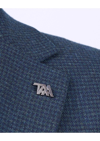 Italyan Stil Slim Fit 4 Drop Mono Yaka Erkek Tek Ceket Yeşil T13533 fiyatları