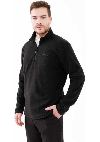 Cedric Erkek Yarım Fermuarlı Ince Polar Sweatshirt fiyatları